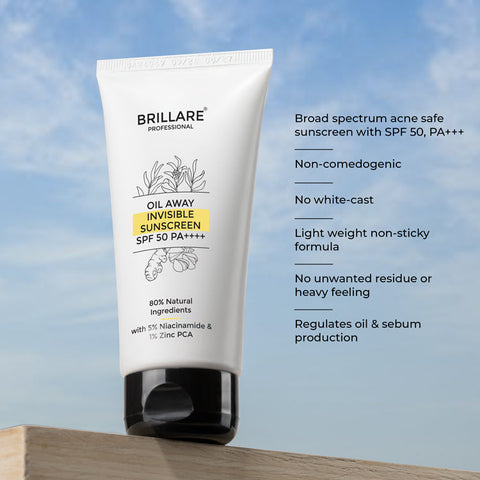 Brillaire Oil Away Invisible Sunscreen Spf 50 50Gm