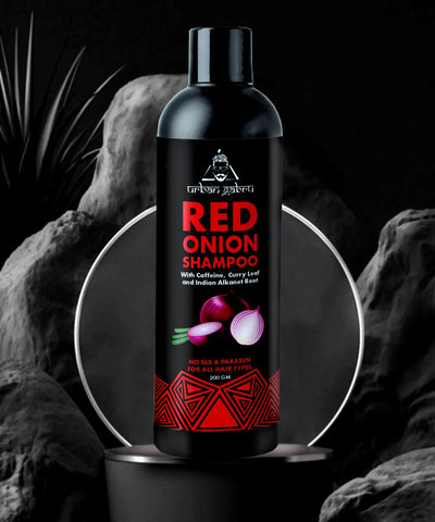 Urban Gabru Natural Onion shampoo for hair strengthening & hairfall control 200 gm