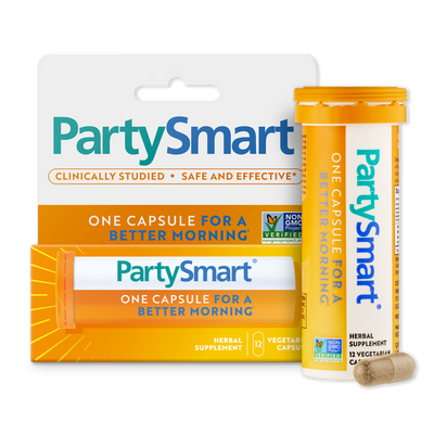 Himalaya Partysmart Better Next Mornings Natural Supplement 12 Capsules