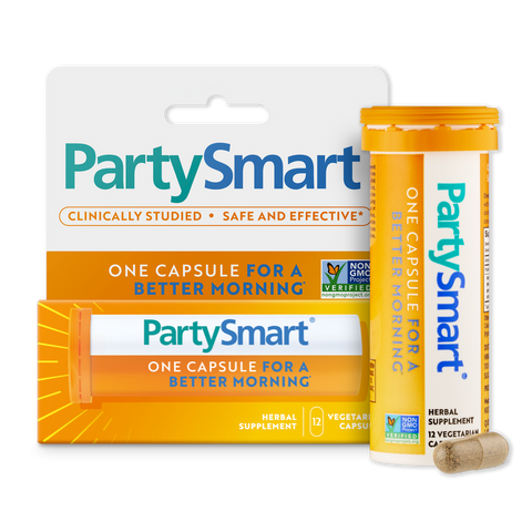 Himalaya Partysmart Better Next Mornings Natural Supplement 12 Capsules