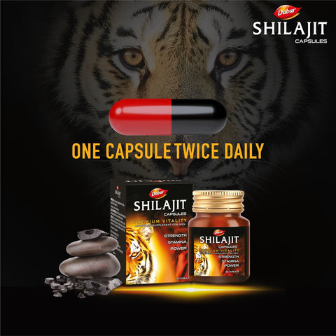 Dabur Shilajit Gold 30 Capsules