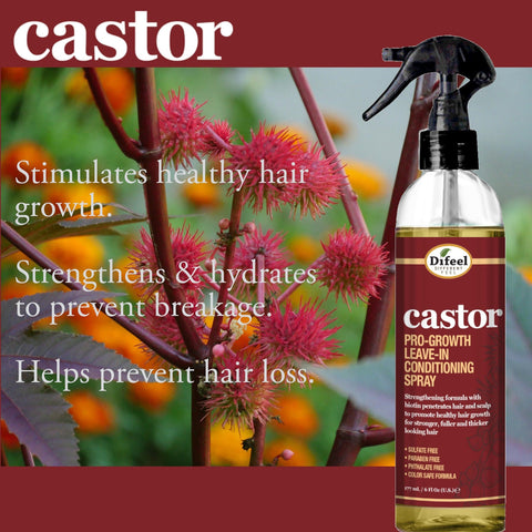 Difeel Castor Pro-Growth Conditioning Spray 177Ml