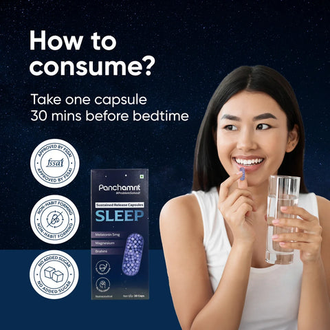 Panchamrit Sleep Sustained Release Capsules 30