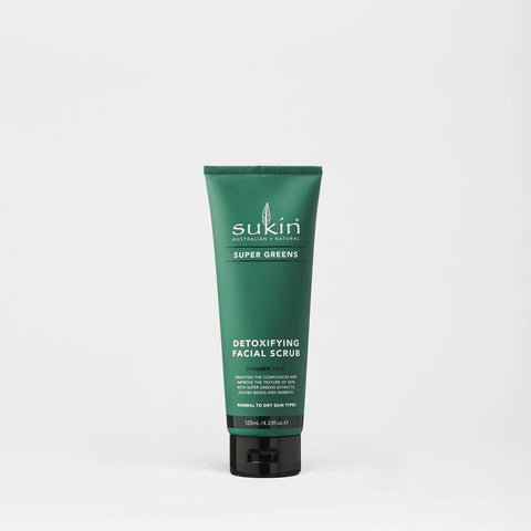 Sukin Super Greens Detoxifying Facial Scrub,Â 125 Ml