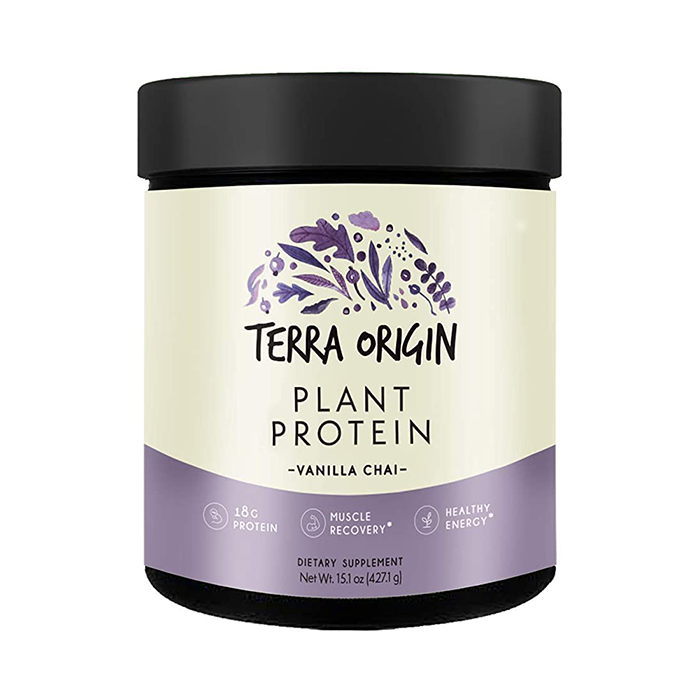 Terra Origin, Plant Protein, Vanilla Chai, 15.1 oz (427 g)