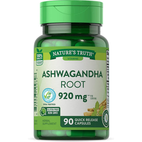 Nature's Truth Ashwagandha Capsules 920 mg, 90 capsules