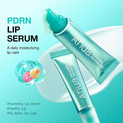 Anua PDRN Lip Serum with Salmon DNA, Hyaluronic Acid & Collagen - 10 ml