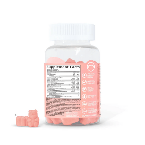 Sugarbear ProCollagen، علكات الكولاجين النباتية + Wellbeing Nutrition Slow Burn + Plix خل التفاح البطيخ العصير + Mamaearth Skin Plum + Plix تباهى بشعرك Orange Burst