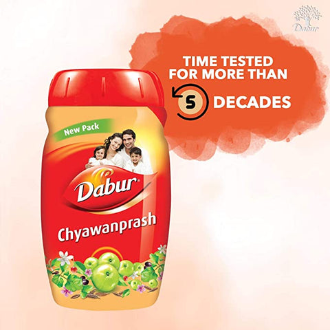 Dabur Chyawanprash- Immunity Booster Enriched With Vitamin C, Herbal, Natural 500 gm