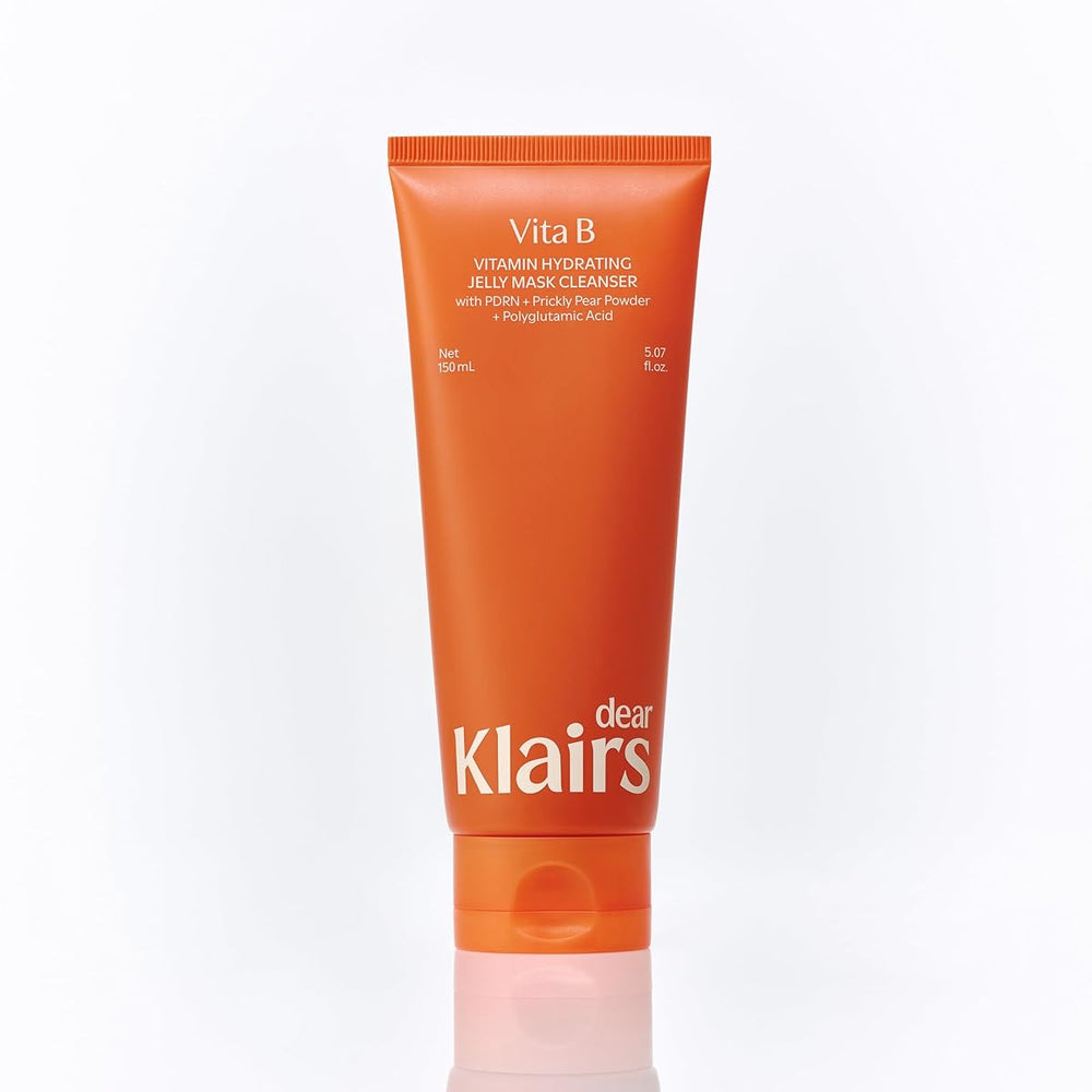 DearKlairs Jelly Cleanser - Hydrating Low-pH Face Wash, Vitamin B, 5.07 Fl Oz