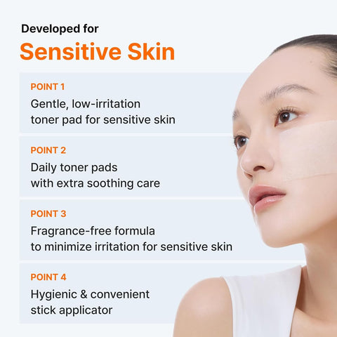 DearKlairs Vitamin C & Glutathione Toner Pads - Exfoliating & Brightening, 80 Pads