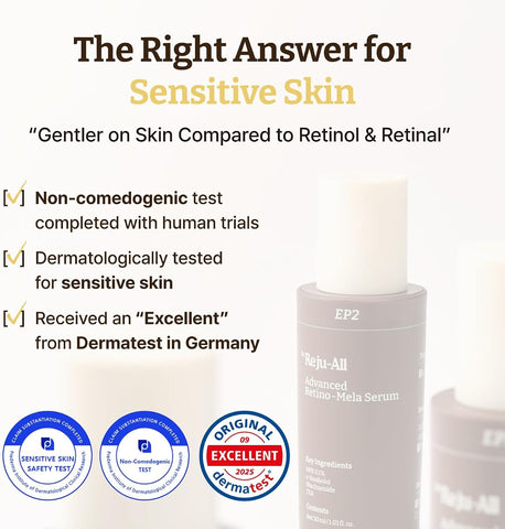 Dr.Reju-All Advanced Retino-Mela HPR Retinol Serum with Niacinamide & TXA - 30ml