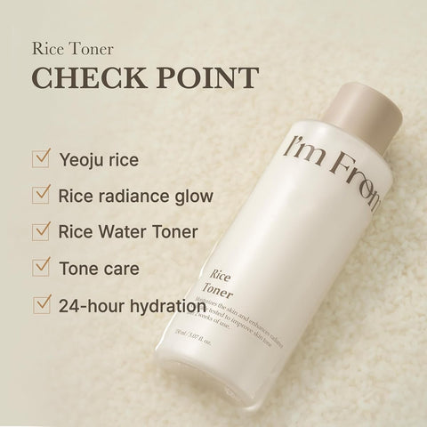 I'm From Rice Toner - Hydrating Milky Formula for Glass Skin, 150ml