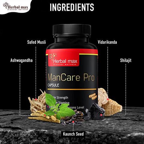 Herbal max ManCare Pro 30 Capsule