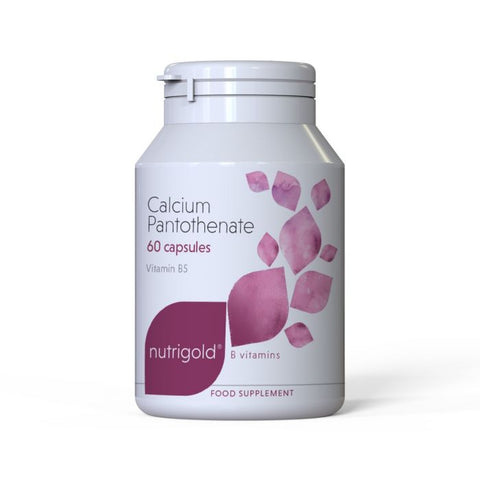 Nutrigold Calcium Pantothenate x 60 Capsules