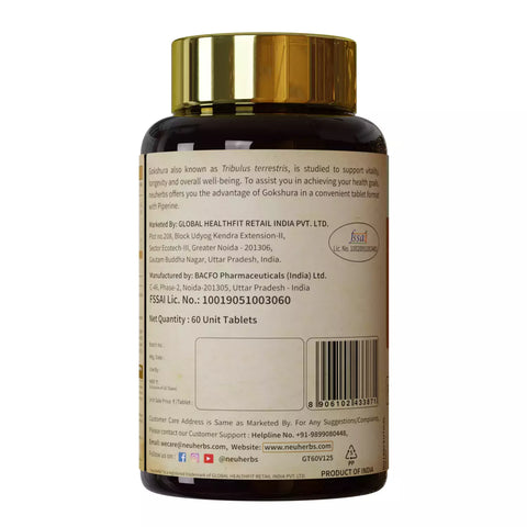 Neuherbs Gokshura Tablet 1000Mg 60 Tablets