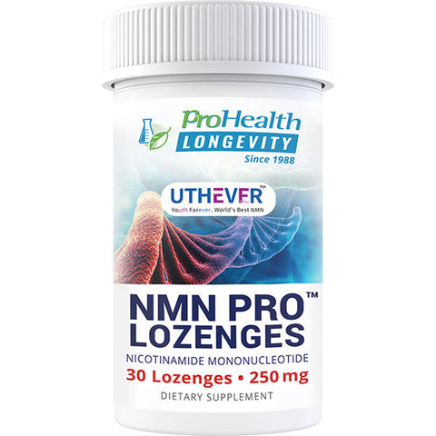 NAD+ Pro Lozenges Featuring Uthever NMN 250 mg, 30 lozenges