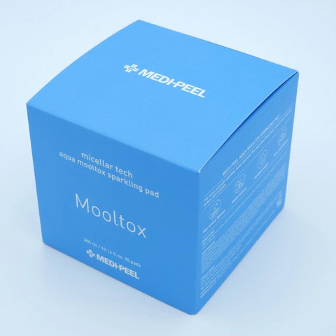 MEDI-PEEL Aqua Mooltox Sparkling Pad 70 pads Smooth K-Beauty 300ml