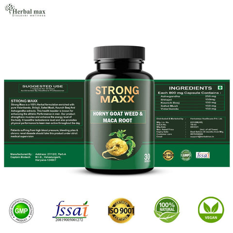 Herbal Max Strong Maxx 30 capsules