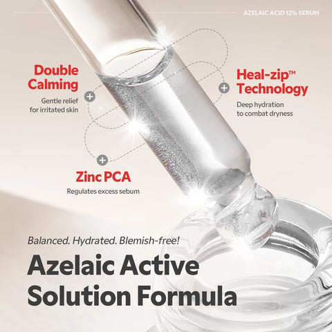 TIRTIR Azelaic Acid Serum 12% - For Blemish-Prone Skin, 30ml